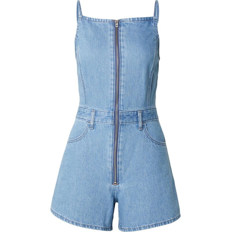 LEVIS Overal Square Neck Jumpsuit modrá denim 68414497