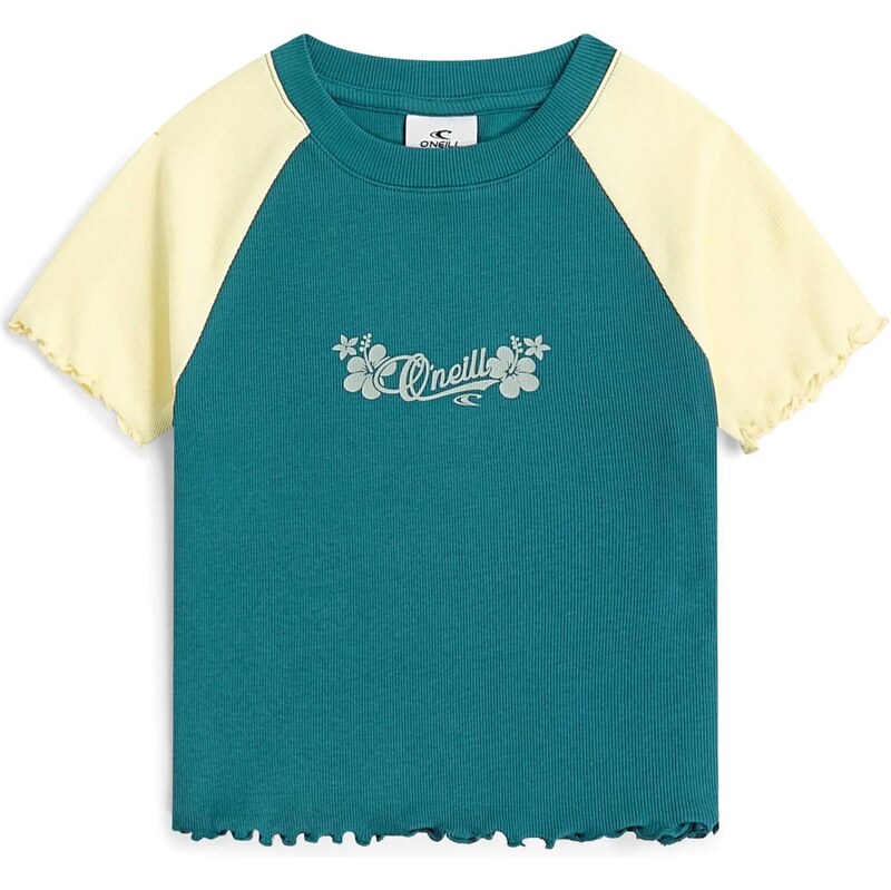 ONEILL Funkčné tričko pastelovo žltá / petrolejová 68414589
