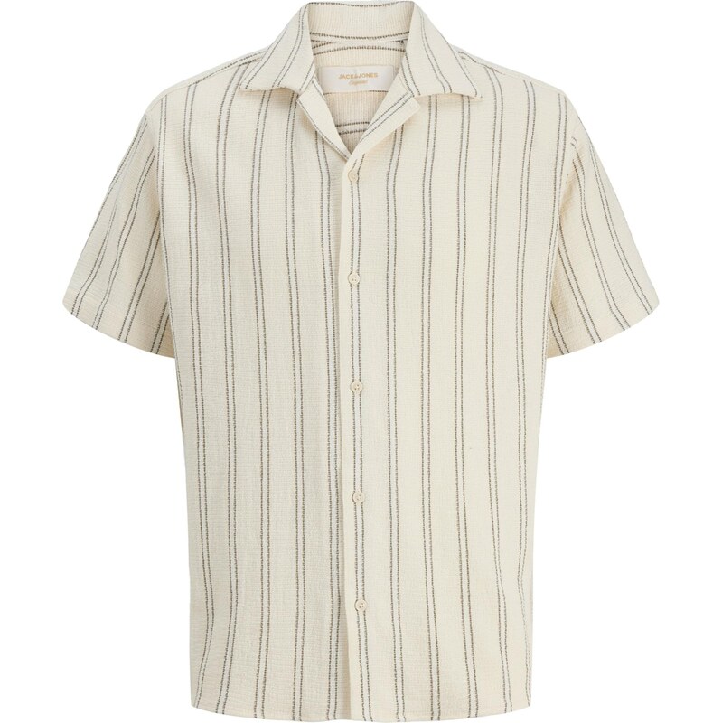 Jack & Jones Junior Košeľa JORCOBA olivová / biela / šedobiela 68414600