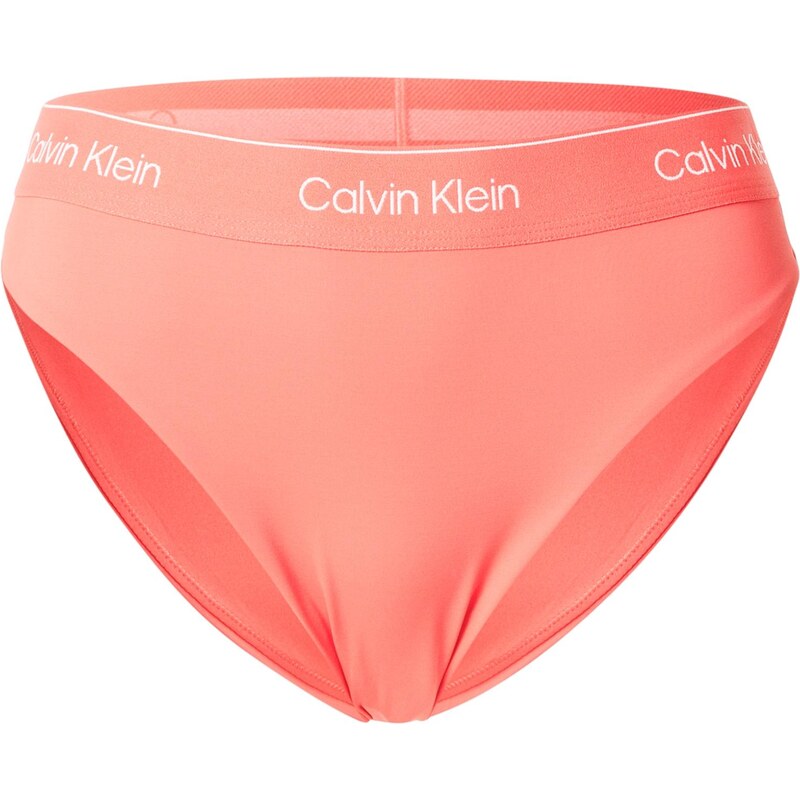 Calvin Klein Swimwear Bikinové nohavičky svetloružová / biela 68414737