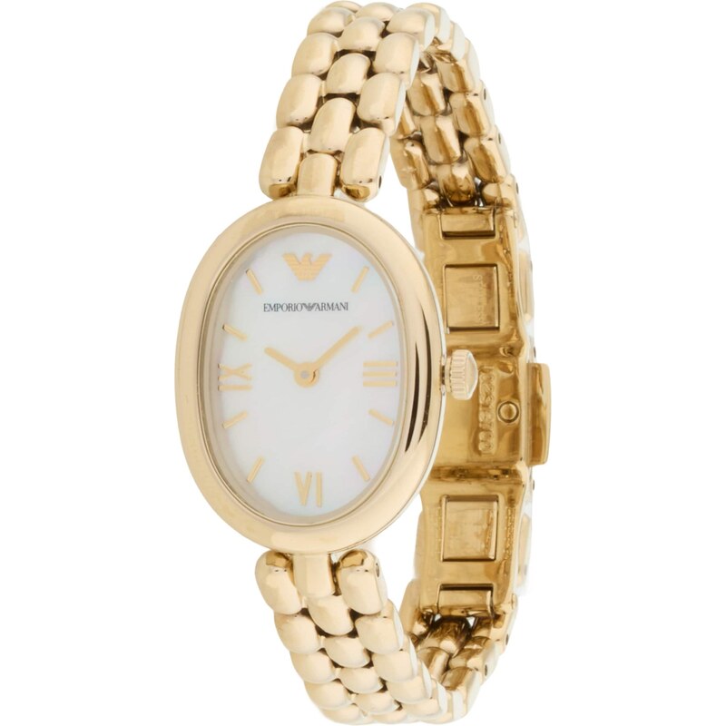 Emporio Armani Analógové hodinky zlatá / biela 68414815