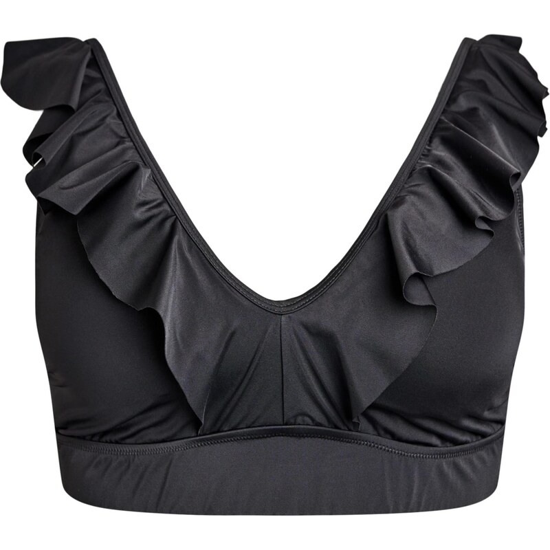 Swim by Zizzi Bikinový top Skitrin čierna 68414817