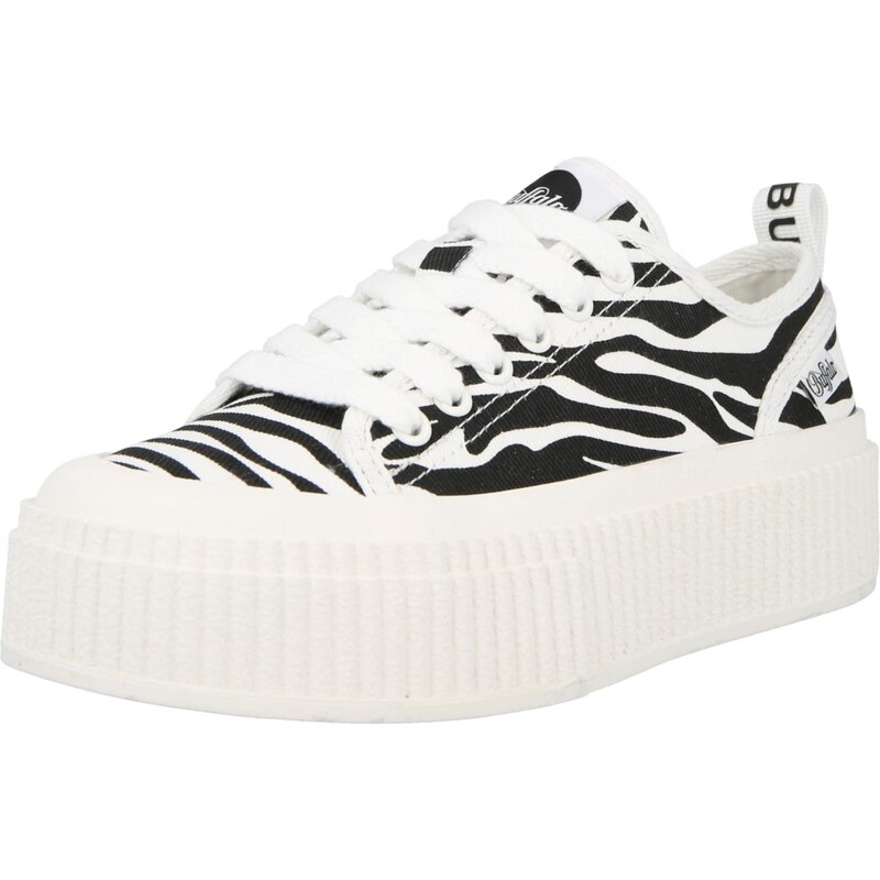 BUFFALO Nízke tenisky Madison čierna / biela 68414883