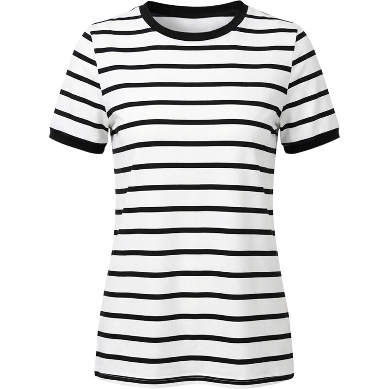 Imily Bela Tričko čierna / biela 68414999