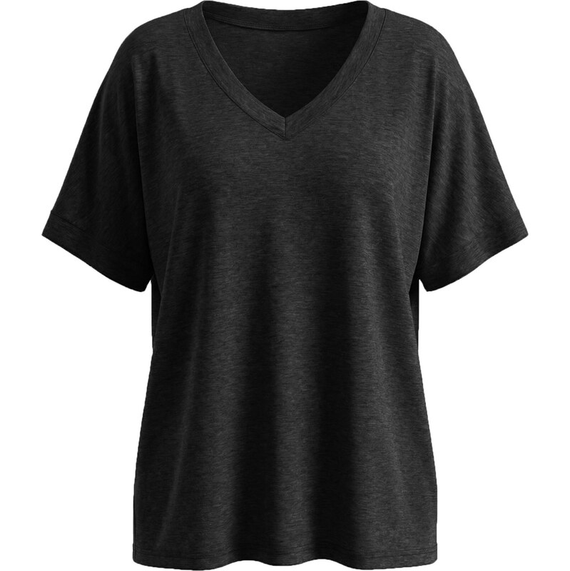 Imily Bela Tričko čierna melírovaná 68415005