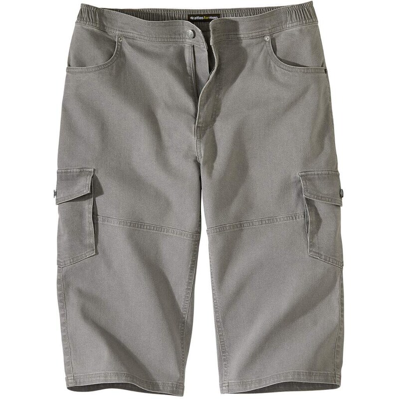 Kapsáčové kraťasy z rifľoviny Atlas For Men Sivá 68411239