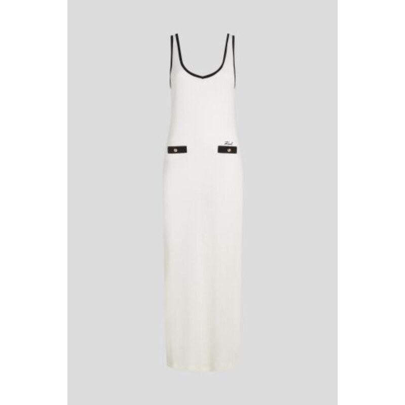 PLÁŽOVÉ OBLEČENIE KARL LAGERFELD SIGNATURE TANK BEACH DRESS 68411364