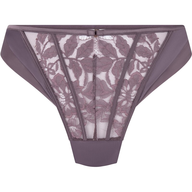 Hunkemöller Tangá tmavofialová 68415104