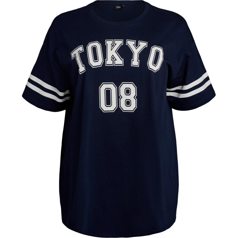 Zizzi Tričko Enilla námornícka modrá / biela 68415117