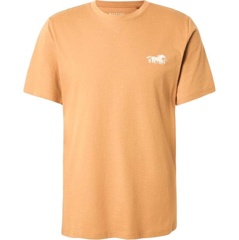 MUSTANG Tričko Austin svetlohnedá 68415149
