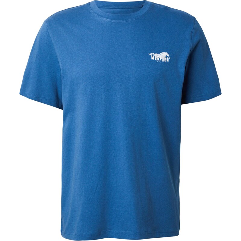 MUSTANG Tričko Austin modrá 68415148
