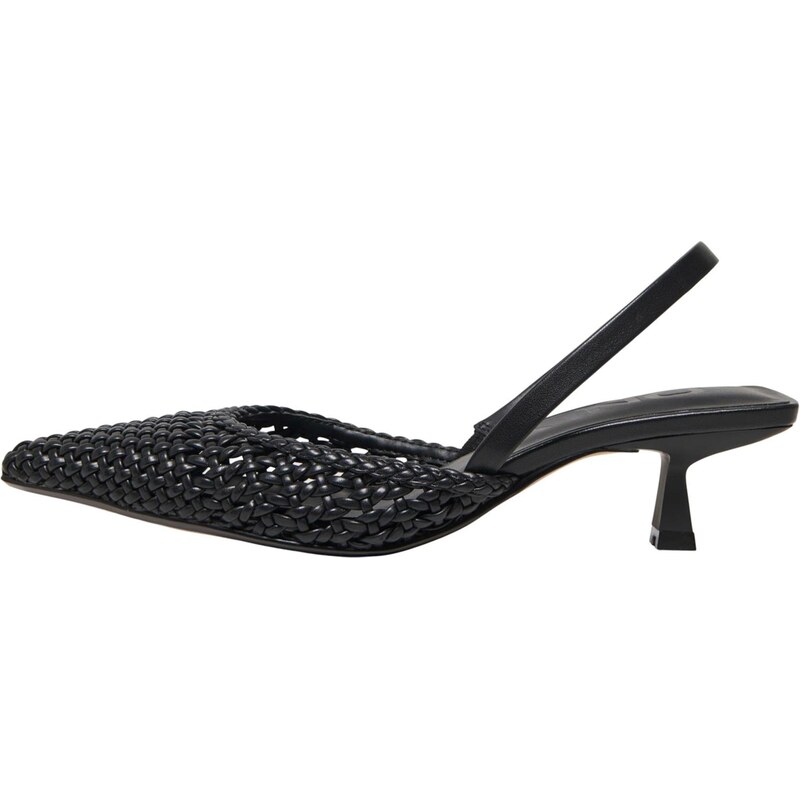 ONLY Lodičky s otvorenou pätou čierna 68415181