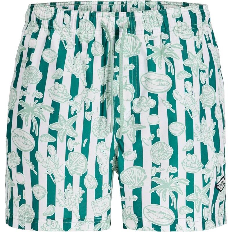 JACK & JONES Plavecké šortky JPSTMAUI mätová / pastelovo zelená / 68415305