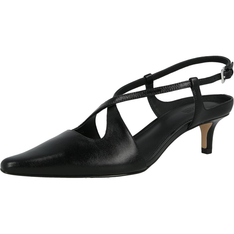 & Other Stories Lodičky s otvorenou pätou čierna 68415378