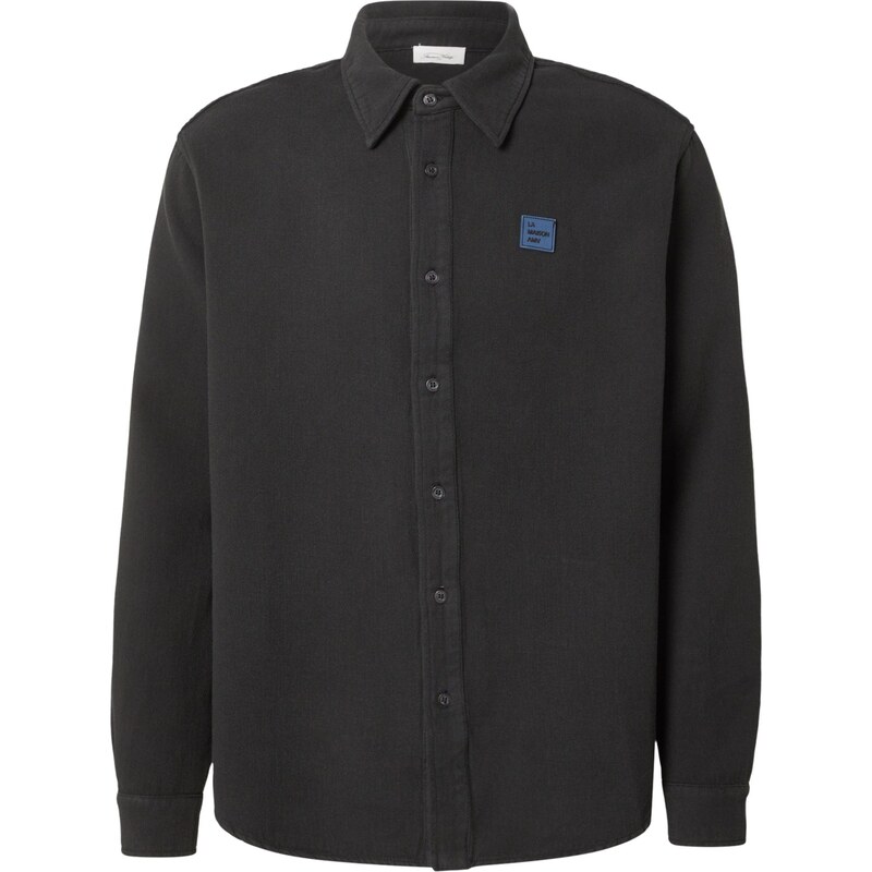 AMERICAN VINTAGE Košeľa AFAZ modrá / antracitová 68415465