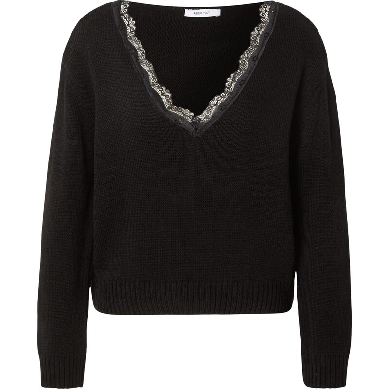 ABOUT YOU Sveter Iliana čierna 68415430