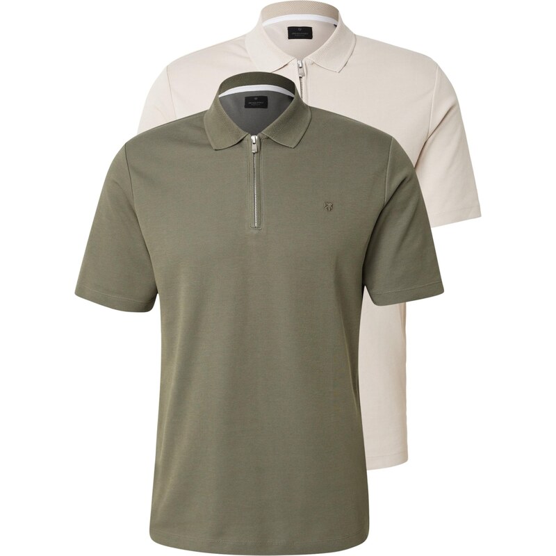 Jack & Jones Premium Tričko JPRBLAETHAN tmelová / olivová 68415540
