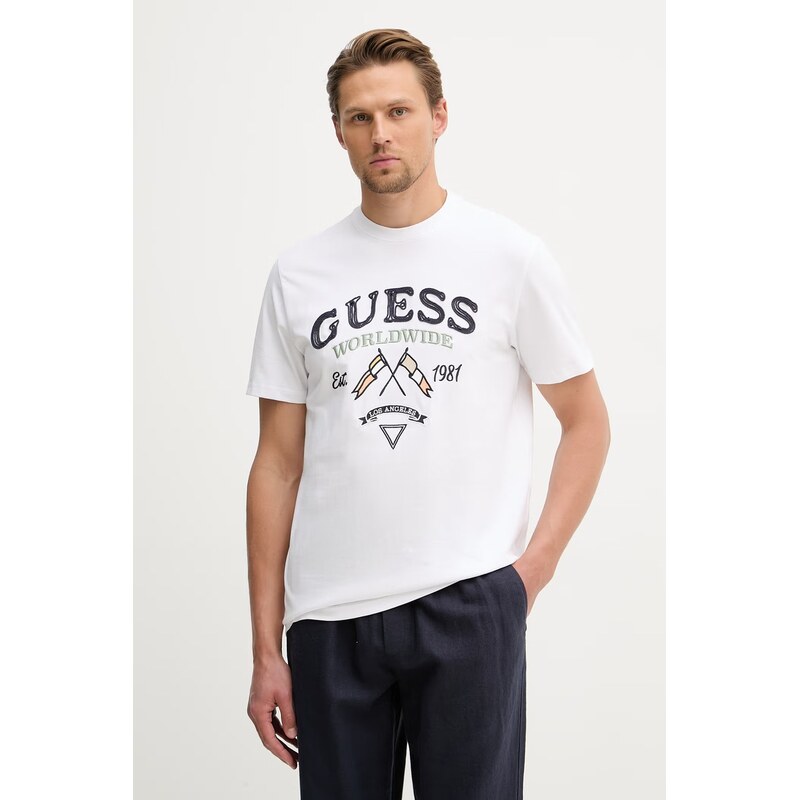 Guess tričko pánske bavlnené 68411488