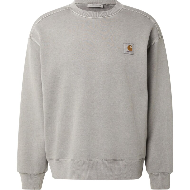 Carhartt WIP Mikina Nelson svetlosivá 68415621