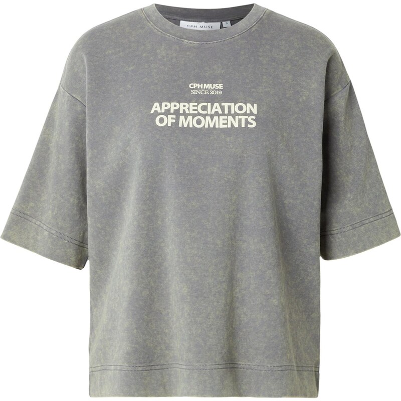 Cph Muse Tričko krémová / hnedá / svetlozelená 68415693