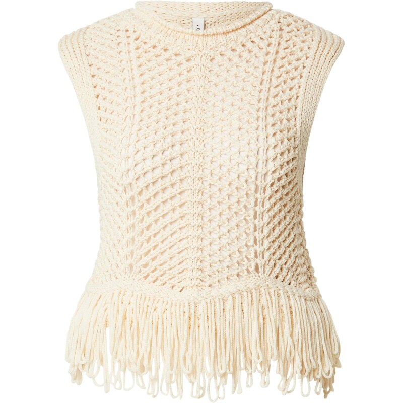 ONLY Vyšívaný top ONLKIMMIE krémová 68415705