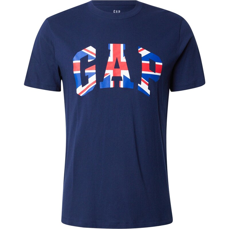 GAP Tričko modrá / námornícka modrá / červená / biela 68415706