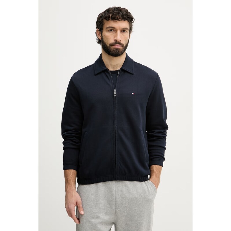 Tommy Hilfiger mikina na zips pánska bavlnená 68411537
