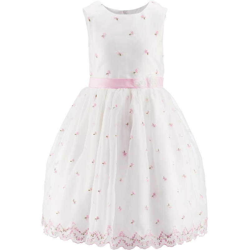 happy girls Šaty kiwi / ružová / biela 68415805