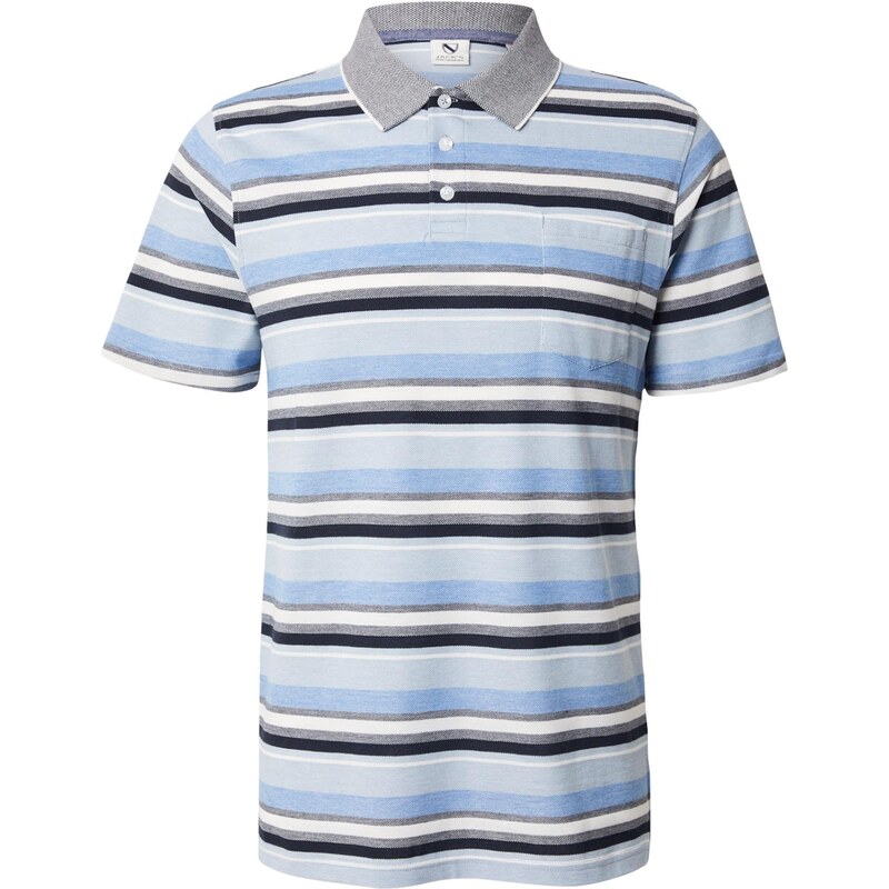 Jacks Tričko nebesky modrá / svetlomodrá / tmavomodrá / biela 68415844