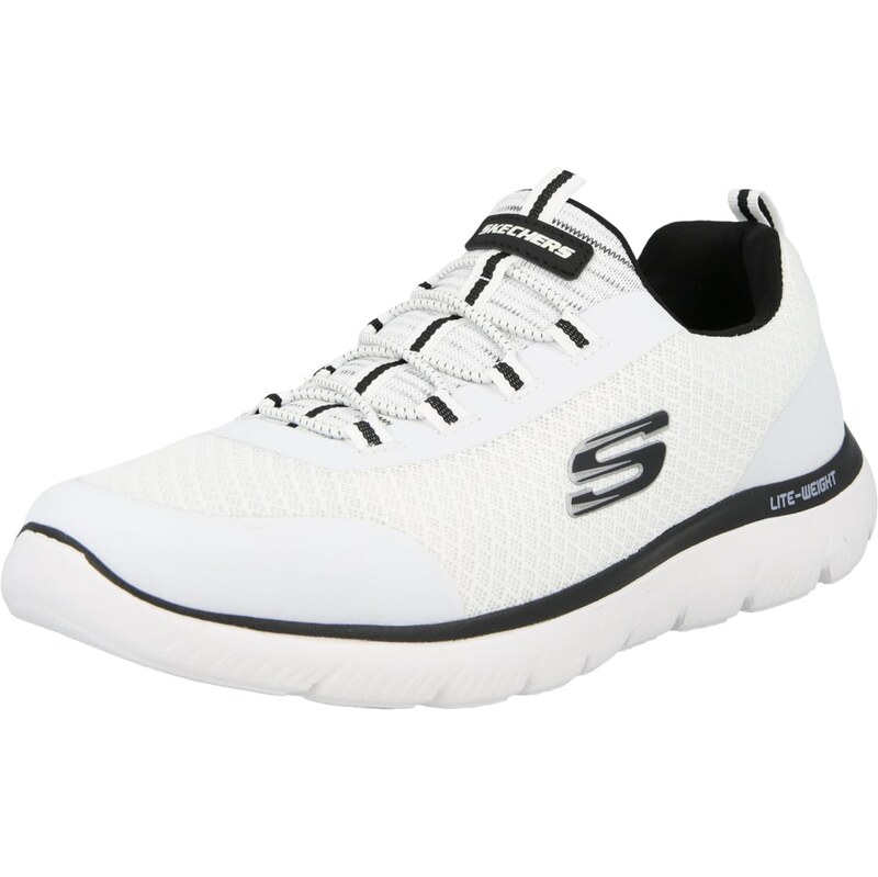 SKECHERS Slip-on obuv SUMMITS REPINSKI čierna / biela 68415910