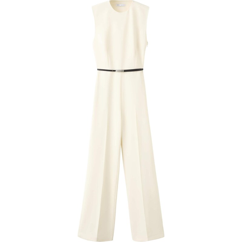 MANGO Overal LILIANA pastelovo žltá 68415041