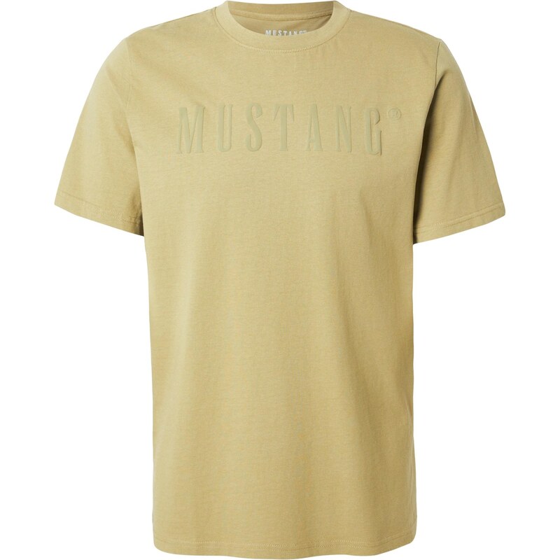 MUSTANG Tričko AUSTIN béžová melírovaná 68416001