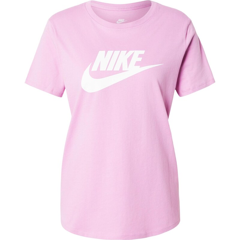 Nike Sportswear Tričko Essential fialová / biela 68416017
