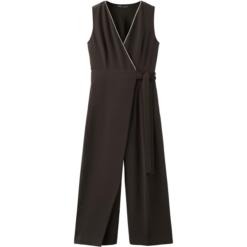 MANGO Overal Terry3 tmavohnedá 68415046