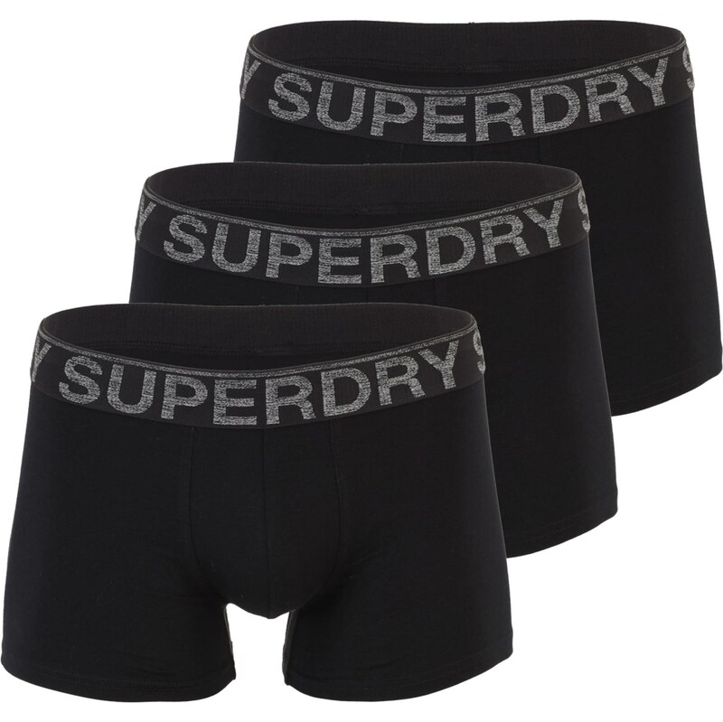 Superdry & Co Boxerky tmavosivá / čierna 68416123