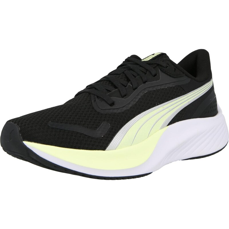 PUMA Bežecká obuv Pounce Lite striebornosivá / jablková / čierna 68416112