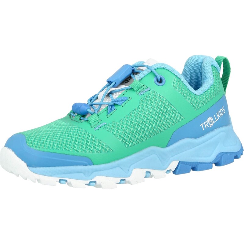 TROLLKIDS Tenisky Sandefjord Hiker XT tyrkysová / svetlomodrá / biela 68416086