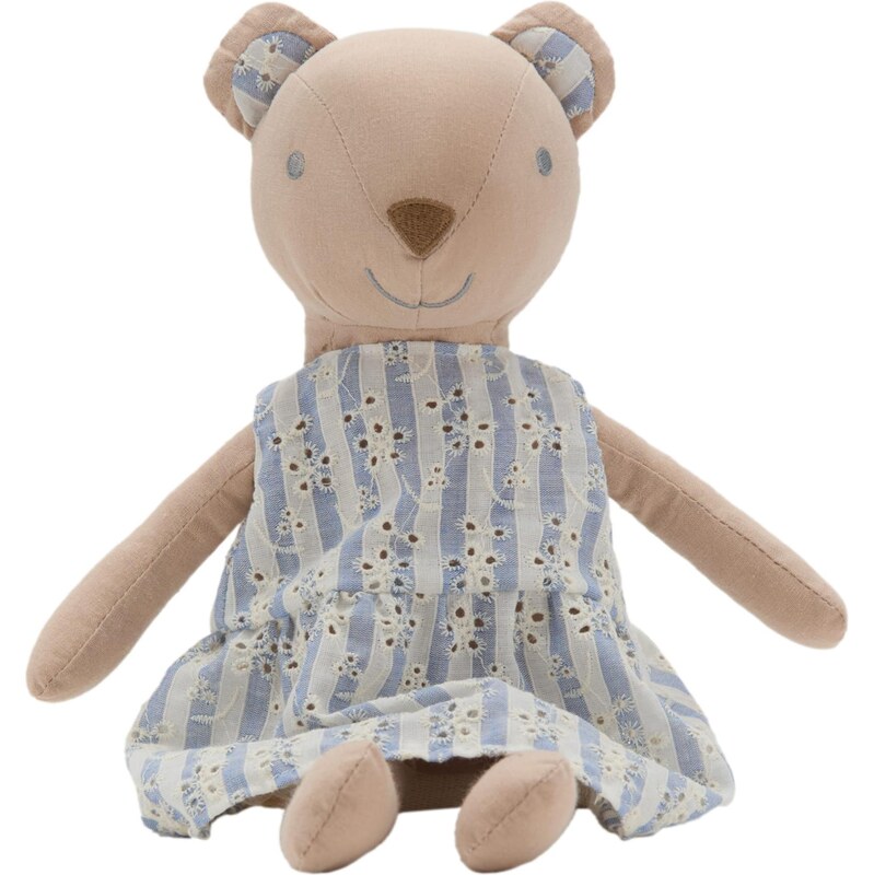 MANGO KIDS Batoh béžová / modrosivá / šedobiela 68415129