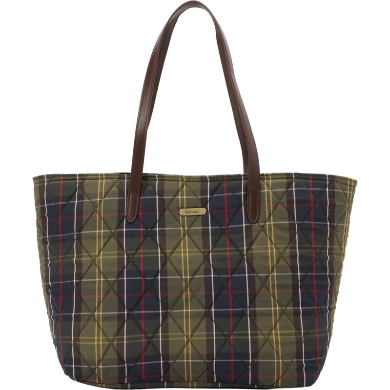 Barbour Shopper Wetherham námornícka modrá / žltá / kaki / červená 68415338