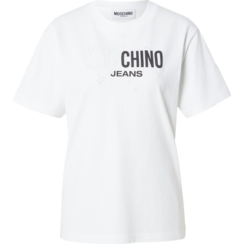 Moschino Jeans Tričko čierna / biela 68415864