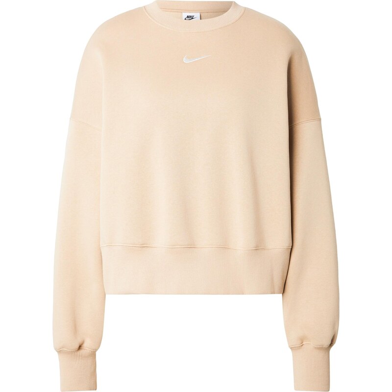 Nike Sportswear Mikina Phoenix Fleece svetlohnedá 68415942