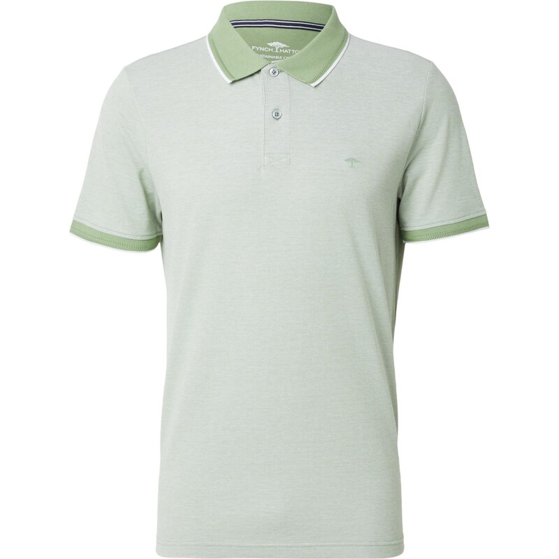 FYNCH-HATTON Tričko kiwi / svetlozelená / biela 68420814