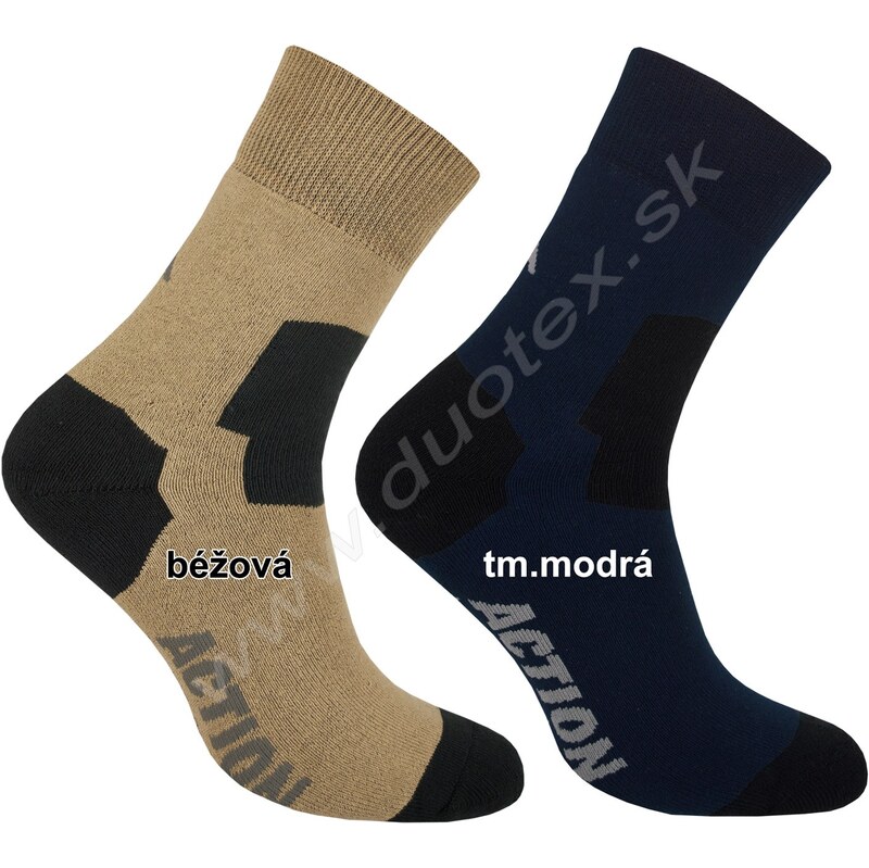 DUOTEX Froté ponožky Tremon-1 béžová 37-38(24-25) 49870172