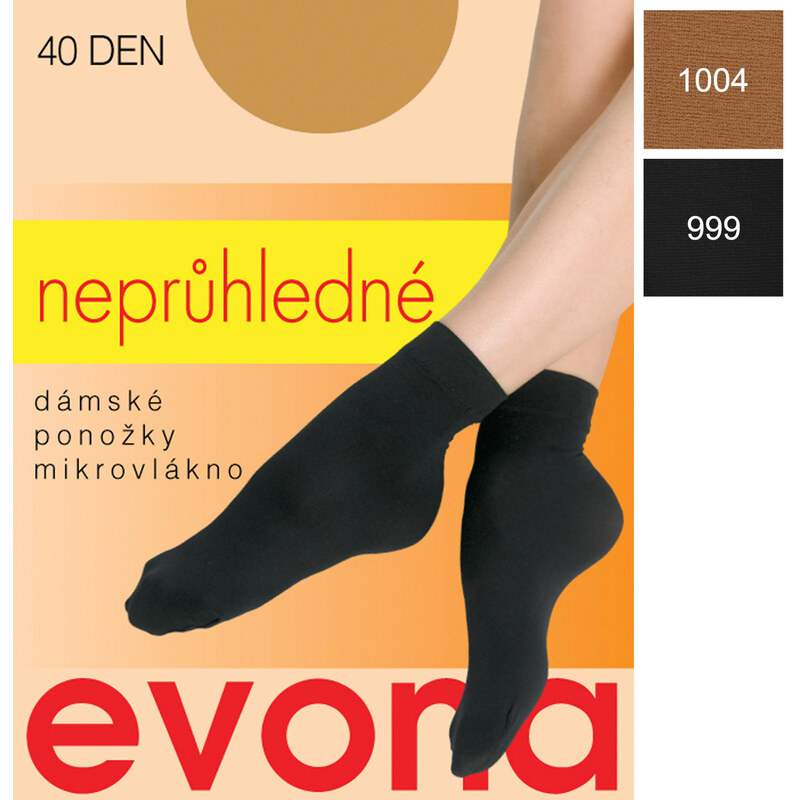 EVONA Dámske ponožky Madla 1004 38-41(25-27) 49870202
