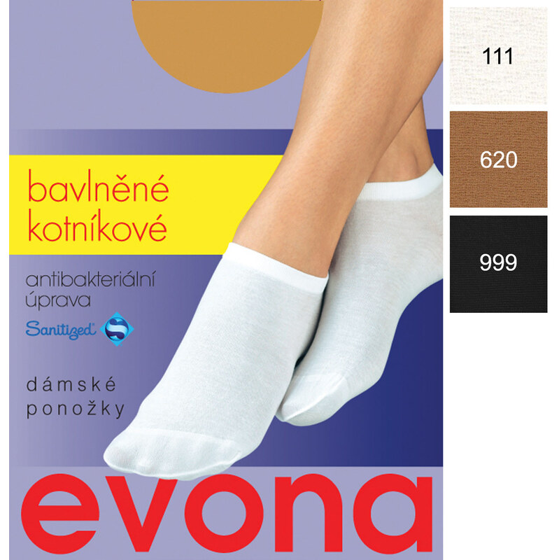 E-shop EVONA Dámske ponožky Nela 111 38(25)