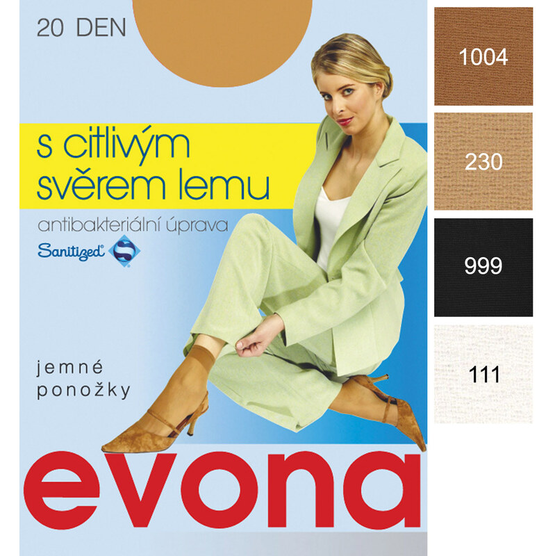 EVONA Dámske ponožky Polo 1004 38-41(25-27) 49870197