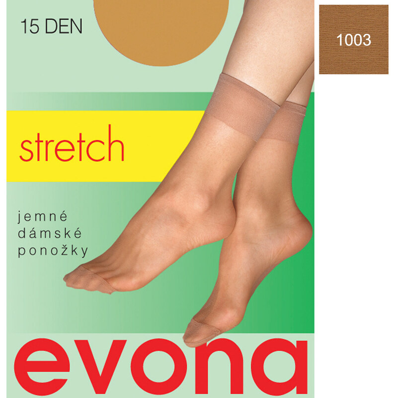 EVONA Dámske ponožky Sara 1003 38-41(25-27) 49870201