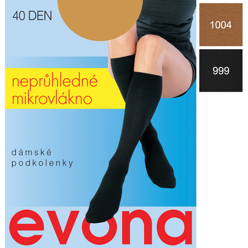 EVONA Podkolienky Mikro 1004 38-41(25-27) 49870210