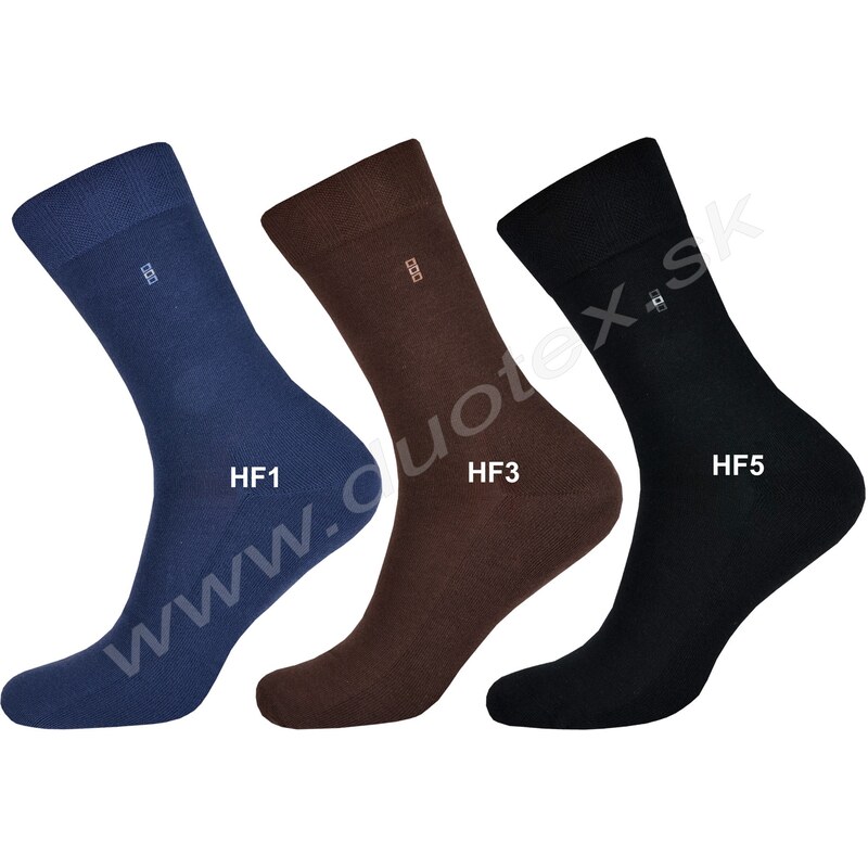 DUOTEX Pánske ponožky Gafro-1 HF5-čierna 38-40(25-26) 49870315