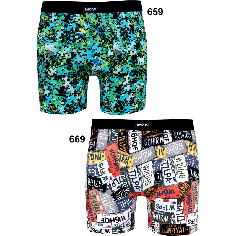 EVONA Pánske boxerky Bronx-2 659 2XL 49871554